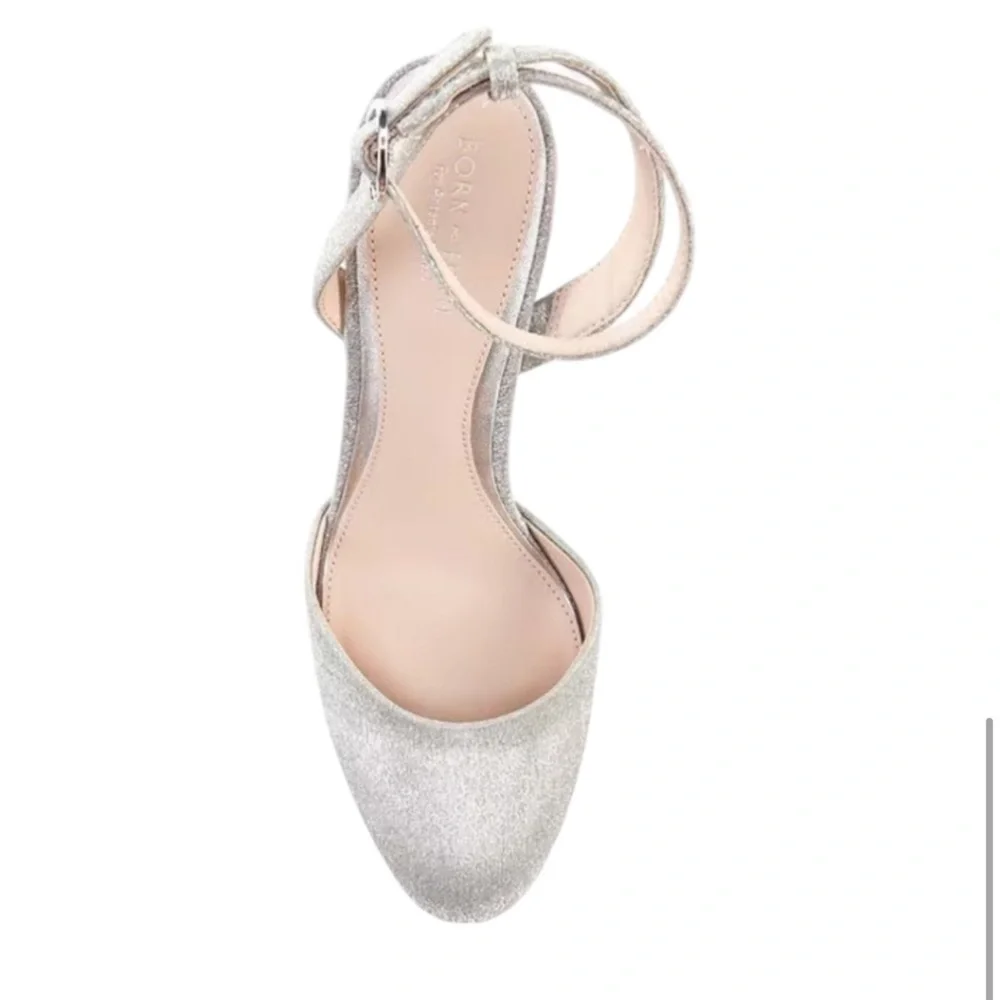 Antonio Melani x Born on Fifth Liv Platform Glitter Heels – Size 9.5